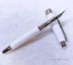 Buy Fake Mont Blanc Meisterstuck Solitaire Tribute White Fountain Pen